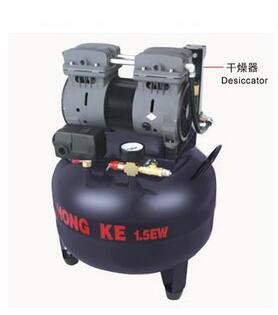 靜音無油空氣壓縮機(jī) HK-1.5EW-30B(一拖一)