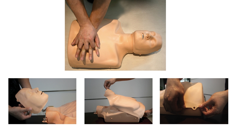 可調(diào)式成人與兒童心肺復(fù)蘇模擬人KAS/CPR185+