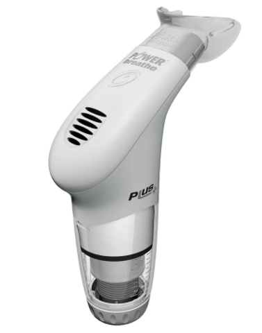PowerBreathe Medic PLUS 力量呼吸 呼吸肌肉訓(xùn)練器 肺活量訓(xùn)練器 白色 康復(fù)型