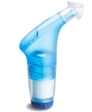 PowerBreathe PLUS 力量呼吸 呼吸肌肉訓(xùn)練器 肺活量訓(xùn)練器 藍(lán)色 中阻型