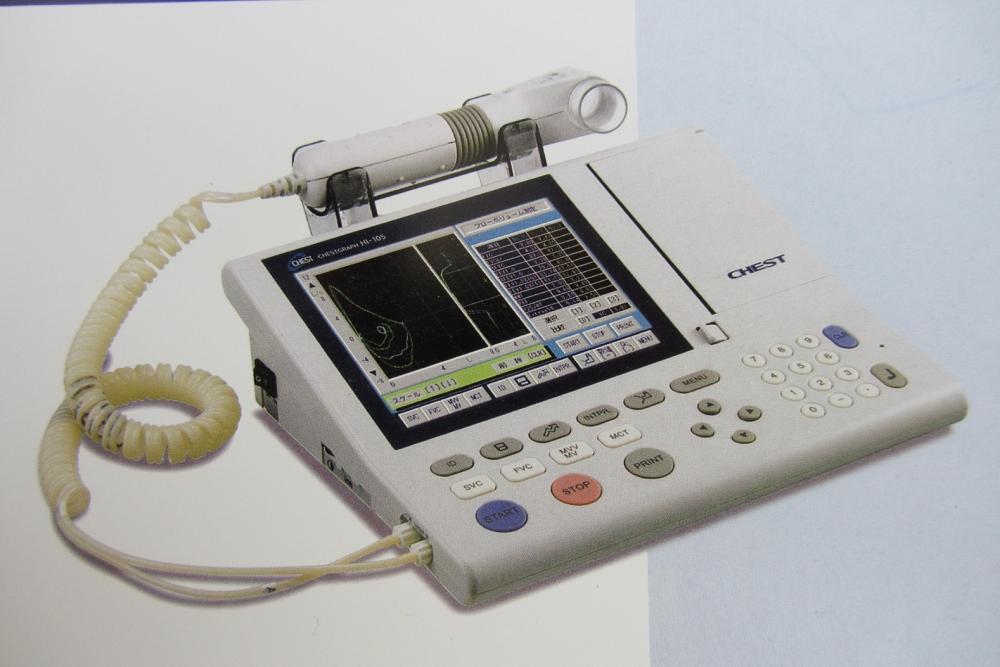 日本捷斯特便攜式HI-105肺功能儀